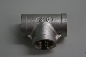 T-stuk RVS 316,  BSP     NL Metalen